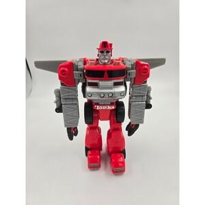 12" TONKA EMERGENCY VEHICLE & TRANSFORMER-ROBOT LIGHTS & SOUNDS